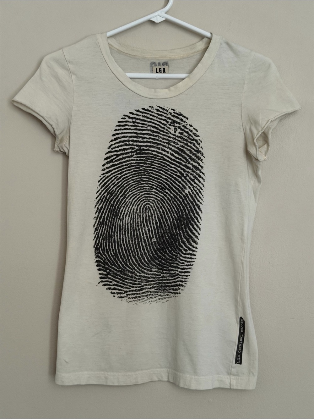 L.G.B. Finger Print Tee
